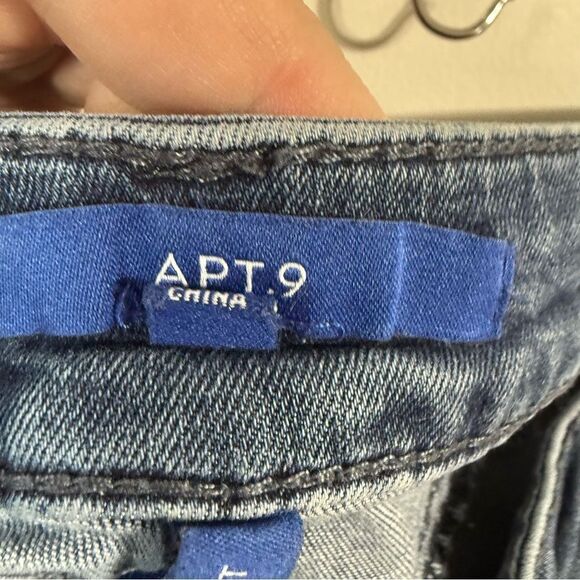 APT.9 Classic Blue Denim Jeans - Picture 3 of 6